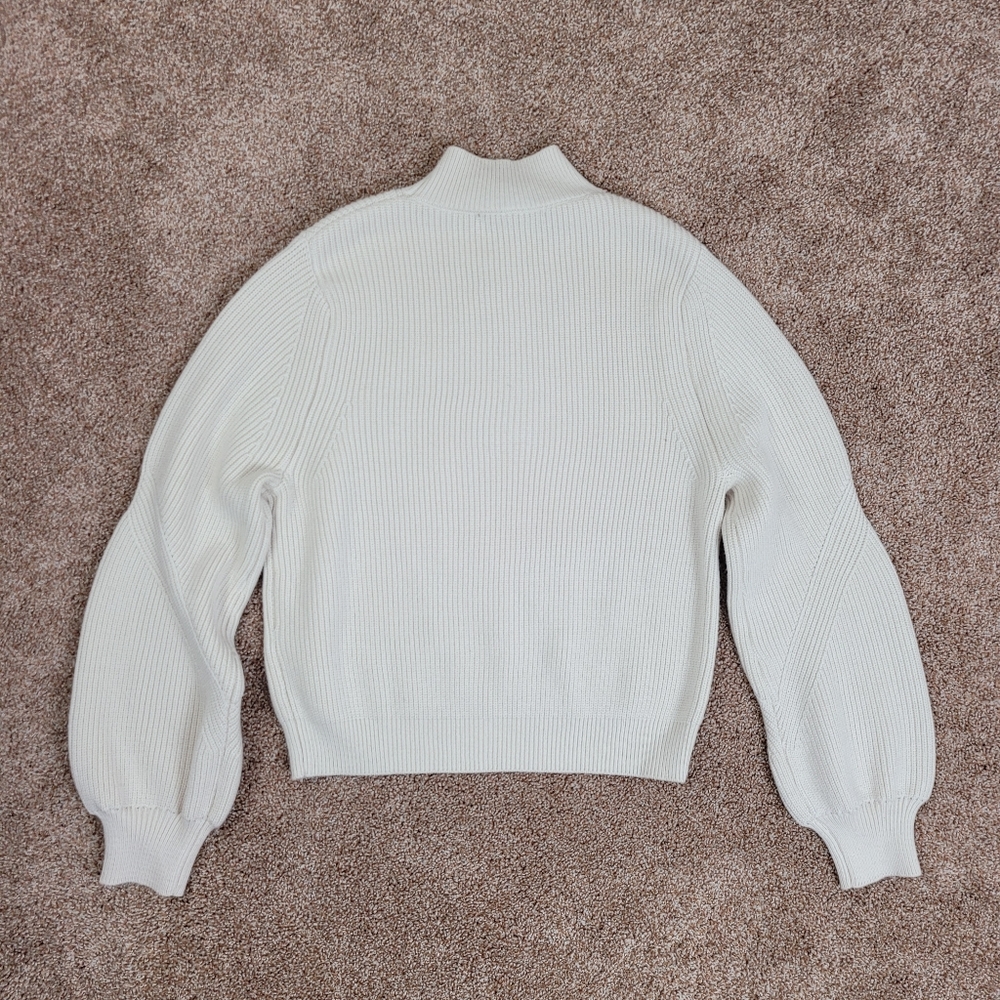 Zara Ribbed Crop Sweater - Picture 6 of 6